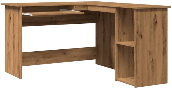 vidaXL Eckschreibtisch Artisan-Eiche 120x140x75 cm Holzwerkstoff 855901 Bild 6