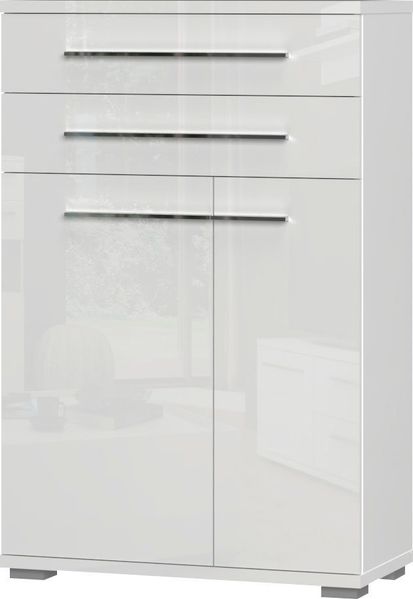 OTTO home Schuhschrank Piano (H/B/T): 117/76/35cm) UV lackiert, hochglänzend, Soft-Close Funktion