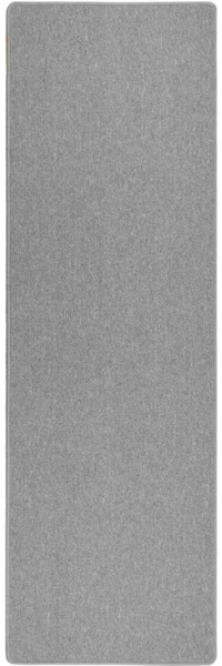 vidaXL Teppichläufer Hellgrau 80 x 500 cm 100% Polypropylen 42011377