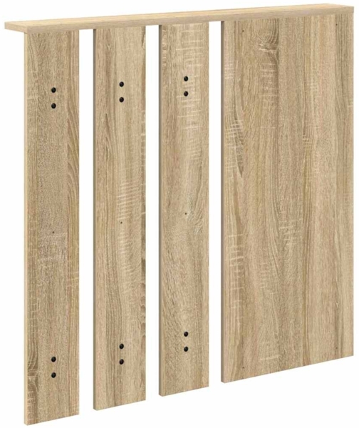 vidaXL Wandmontierter Kleiderständer Sonoma-Eiche 84 x 10 x 80 cm 874493 Bild 6