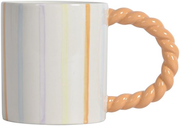 Novel 'CREATIVE DEW' Kaffeebecher, Keramik multicolour, Ø 9 x H 10 cm, mikrowellengeeignet