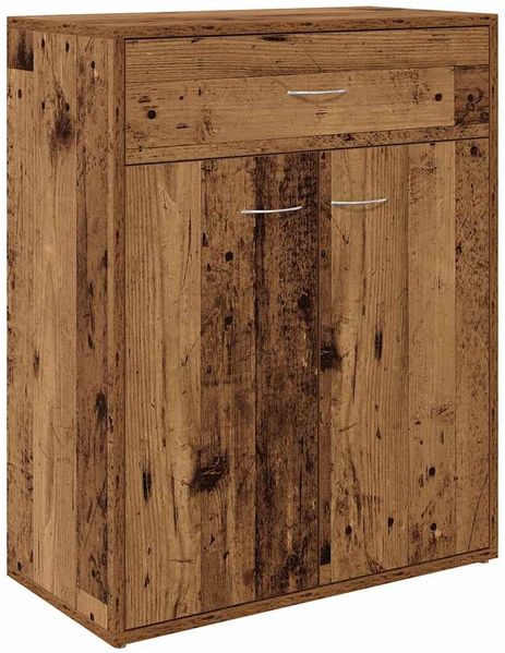 Sideboard, Kommode Altholz-Optik 60x30x75 cm Holzwerkstoff j876p