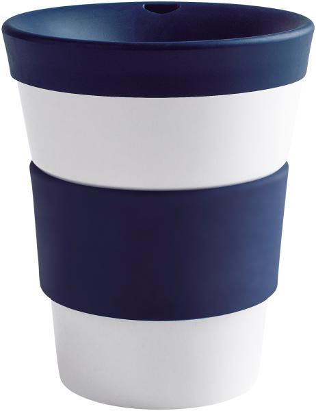 KAHLA cupit To Go Becher 0,35 l Banderole royal blue