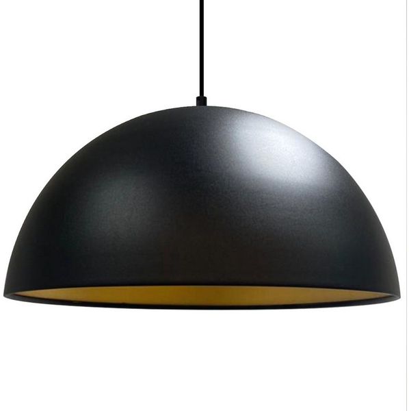 Bamyum Pendelleuchte Bamyum Hängelampe I Lipeo I Ø40 cm E27 Metall Deko Modern Lampe, ohne Leuchtmittel