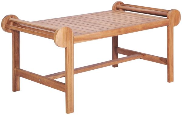 vidaXL Couchtisch 100x50x45 cm Massivholz Teak 44734