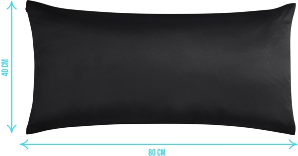 Aspero Kissenbezüge Seiden Kissenbezug 40x80 cm Alia, Haut- und haarschonendes Material Bild 2