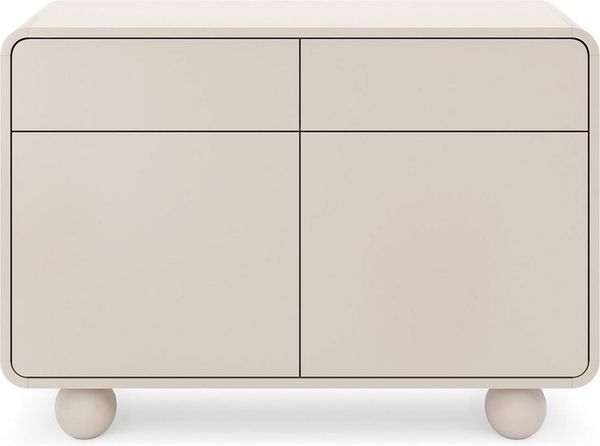 Compleo Kommode mit runden Füßen, Elegante, modern ALDOS, Sideboard