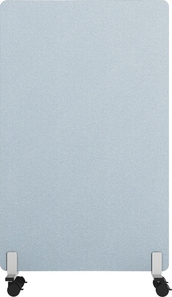 Rheinland Möbel FocusWall STWR1018 – Akustik-Stellwand 1000×1800 mm in Stofffarbe Rum inkl. Rollen – Mobile Schreibtisch-Trennwand für Büro & Homeoffice – Schallschutz – Made in Germany