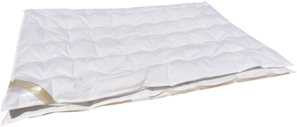 Betten Hofmann Mini Maxi Combi Kinder Ganzjahres Daunendecke 100x135 - 135x200