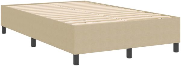 vidaXL Plattformbettgestell Grau-Grün 120 x 190 cm Cordstoff 3337401 Bild 7