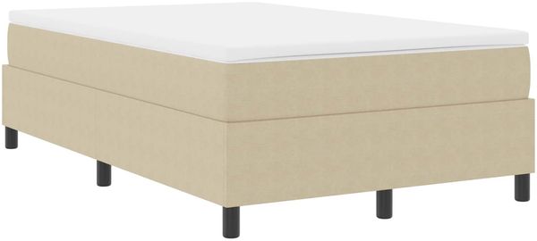 vidaXL Plattformbettgestell Grau-Grün 120 x 190 cm Cordstoff 3337401 Bild 4