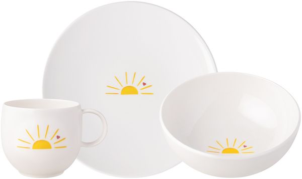 Villeroy & Boch With Love Frühstücksset 3-teilig Hello Sunshine