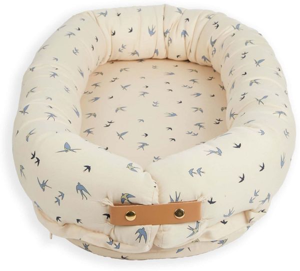 Filibabba Dancing Swallow Babynest Blue Blau