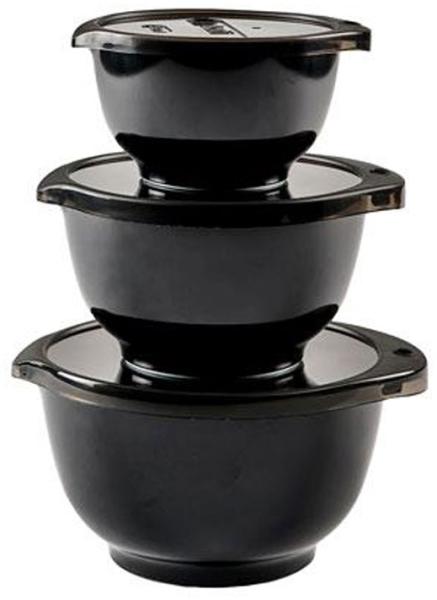 Rosti 6-tlg. Schüssel-Set Mini-Margrethe Black Edition