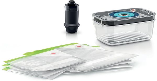BOSCH Vakuumbehälter MSZV6FS1, Kunststoff, (Set, 8-tlg)
