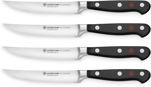 Wüsthof Classic Steakmessersatz mit 4 Messern
