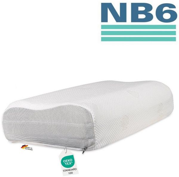 Dormabell Nackenstützkissen Orthopädisches Dormabell Cervical Nackenstützkissen NB6 Talalay Latex, Seitenschläfer, Rückenschläfer