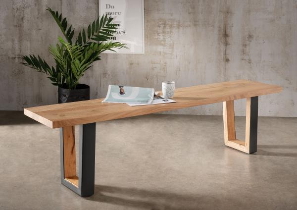 Esszimmerbank 180x38cm "Trondheim" Akazie massiv