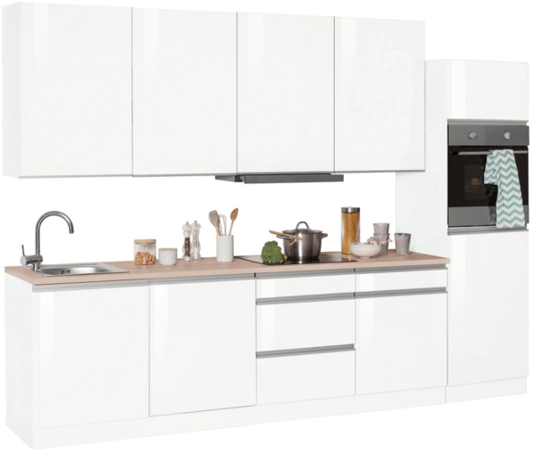 KOCHSTATION Küchenzeile KS-Ohio, mit E-Geräten, Breite 300 cm Bild 5