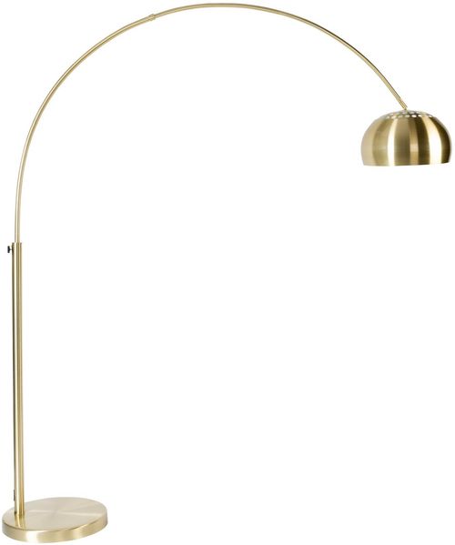 Bogenlampe METAL BOW Messing Stehlampe von ZUIVER