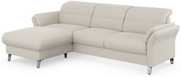 sit&more Ecksofa Grenoble L-Form mit Federkern, wahlweise mit Bettfunktion, Bettkasten, Arm- und Kopfteilverstellung Bild 4