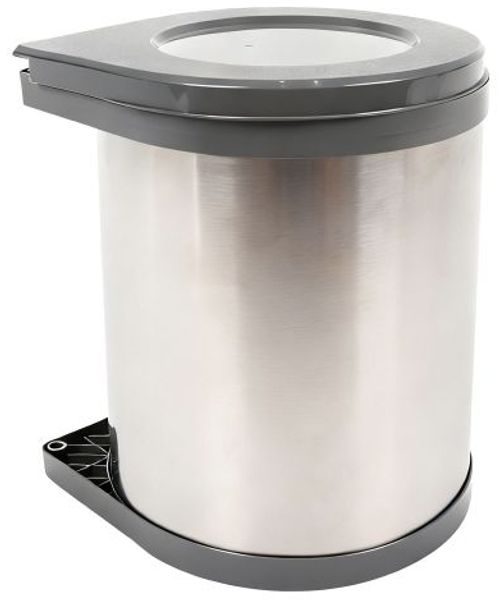 Relaxdays Schwenkbarer Einbaumülleimer 14 l