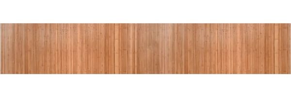 vidaXL Teppich Rechteckig Natur 60x400 cm Bambus 376727 Bild 2