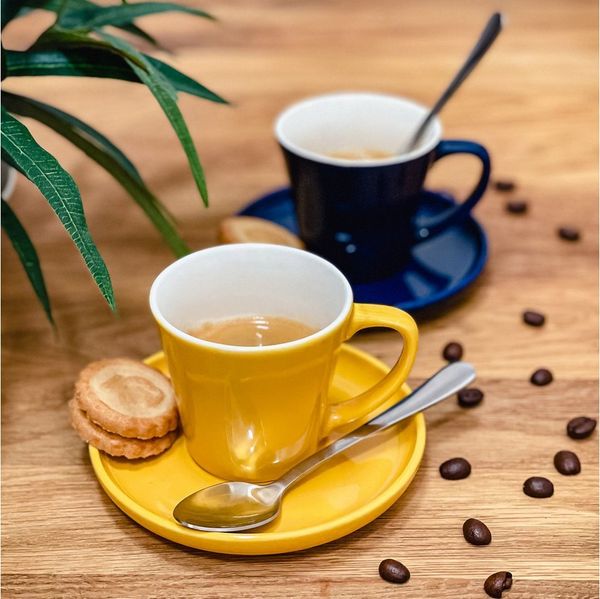 Praknu Teelöffel Praknu Espressolöffel klein 12er Set aus Edelstahl (12 Stück), Formstabil - Spülmaschinenfest - Mini Besteckset