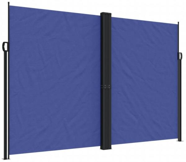 vidaXL Seitenmarkise Ausziehbar Blau 220x600 cm 4004671