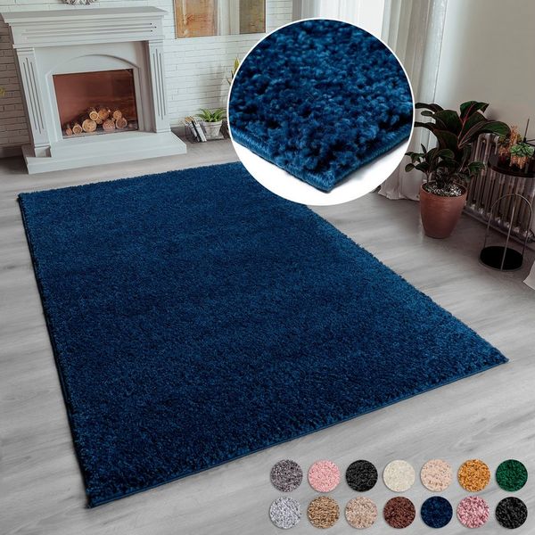 OTTO home Hochflor-Teppich Viva Shaggy, in Standard- und Premium-Qualität, 30 mm oder 45 mm Höhe, rechteckig, Uni Farben, einfarbig, weich, kuschelig, Läufer, Kundenliebling