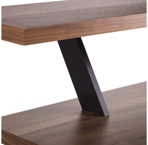 SO-TECH® Tischaufsatz Barkonsole COUNTER Aluminium massiv Höhe 178 mm, (1-St), schräg 60°, schwarz eloxiert