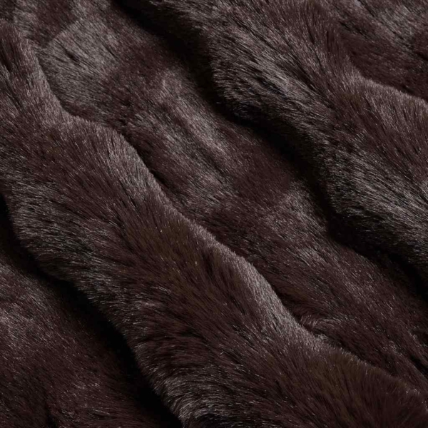 vidaXL Kunstfell Kaninchenfell Decke 4 pcs Kamel 220 x 240 cm 42021799 Bild 4