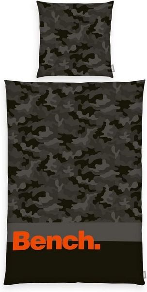 Herding Renforcé BENCH Bettwäsche "camouflage" Made in Green Bettbezug 135x200 cm Kopfkissenbezug 80x80 cm