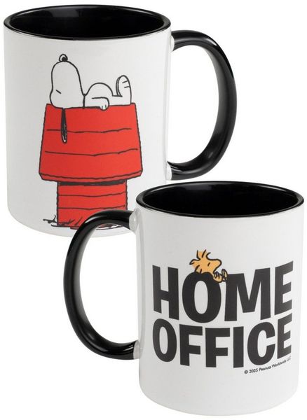 United Labels® Tasse The Peanuts Snoopy Tasse Home Office Kaffeetasse Becher 320 ml, Keramik
