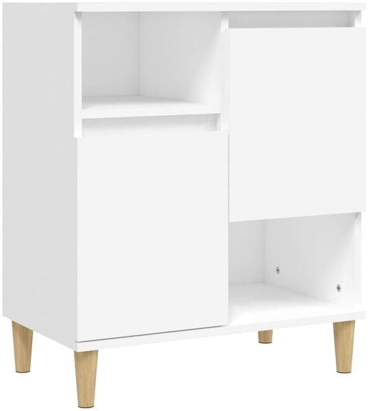 Sideboard, Kommode Weiß 60x35x70 cm Holzwerkstoff j3274p