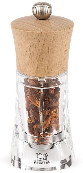 Peugeot Oleron Chilimühle Acryl Holz Natur 14cm