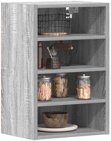 vidaXL Hängeschrank Riga Grau Sonoma 40x29,5x60 cm Holzwerkstoff 854180