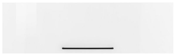 KOCHSTATION Klapphängeschrank KS-Tulsa 110 cm breit, mit 1 Klappe, schwarzer Metallgriff, MDF Front