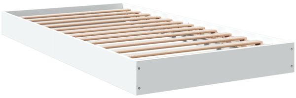 vidaXL Bettgestell Weiß 90x190 cm Holzwerkstoff 842070 Bild 6