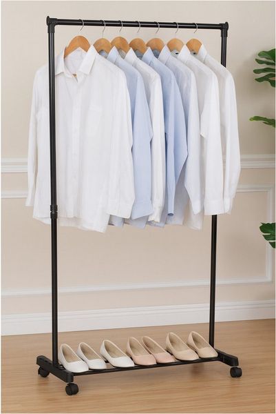 HTI-Living Kleiderständer Praktischer Garderobenständer, (Stück, 1 Kleiderständer), Kleiderständer Schuhablage