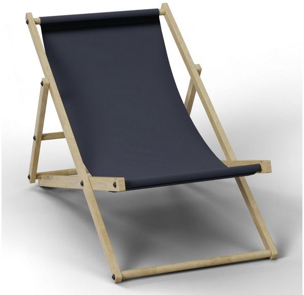 HAGO Gartenliege Liegestuhl Liege Stuhl Strand Strandliege Sonnenliege Gartenliege, 2 St.