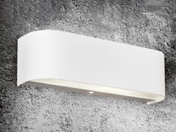 Stilvolle 6,4 Watt LED Wandleuchte in Weiß