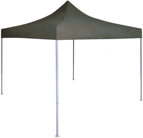 vidaXL Party-Zelt Anthrazit 200 x 200 x 315 cm Oxford-Stoff 42023510