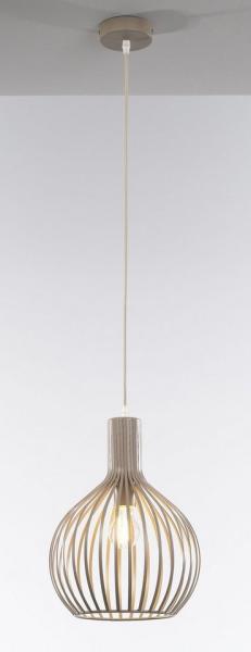 casa NOVA Pendelleuchte casa NOVA Pendelleuchte COLLIN II DH 28x37 cm beige Hängelampe