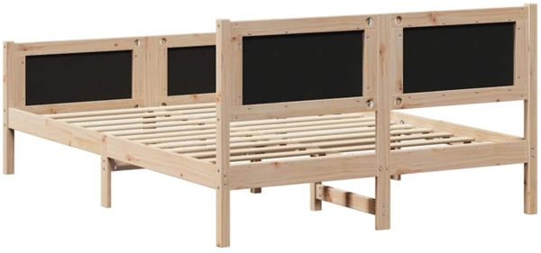 vidaXL Bettrahmen mit Kopfteil Taupe 150 x 200 cm Stoff 3394261 Bild 6