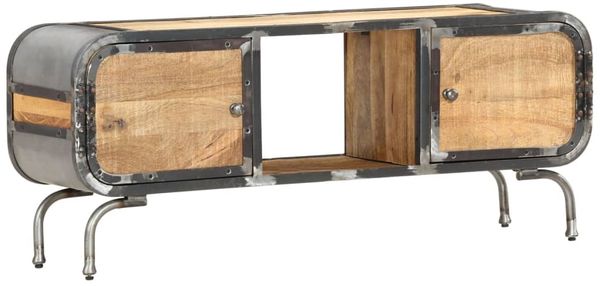 vidaXL TV-Schrank 110x30x42 cm Massivholz Mango 339711