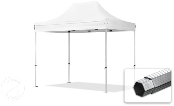 3x2 m Faltpavillon PROFESSIONAL Alu 40mm, weiß