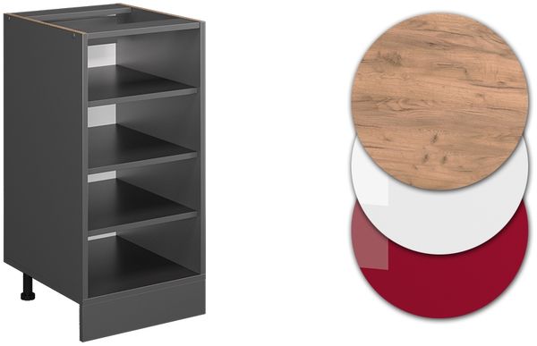 Küchenregal R-Line Anthrazit 40 cm ohne Arbeitsplatte Vicco Bild 5