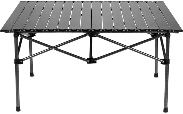 Klapptisch Campingtisch klappbar Reisetisch 95x55x50 cm schwarz für Grillen Bild 7