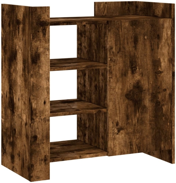 vidaXL Sideboard Räuchereiche 73,5x35x75 cm Holzwerkstoff 848406